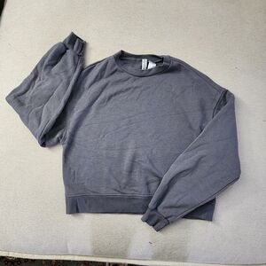 H&M Men's Charcoal Crewneck Sweater
